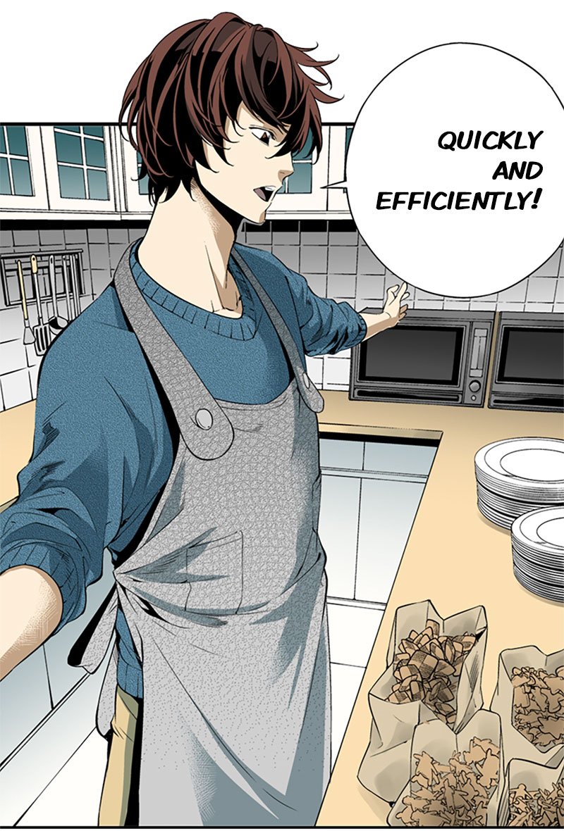 A nice example of the artistic quality of the webtoon.