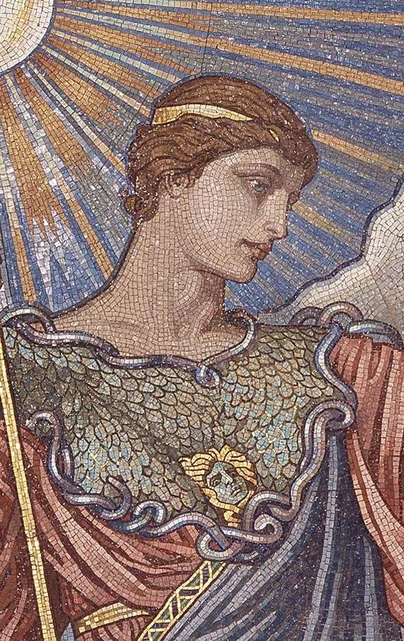 Minerva, the ancient Roman goddess of Widsom and War