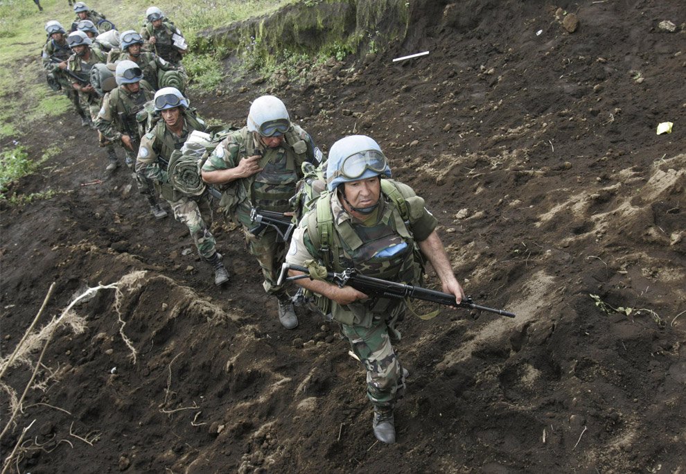 Remanants of UN Peacekeeping forces