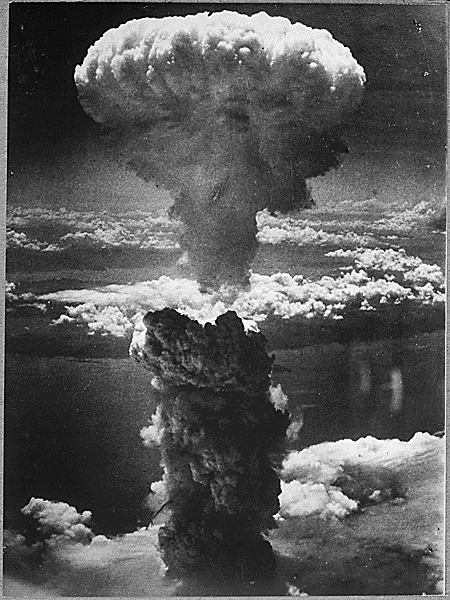 Image of the Nagasaki explosion