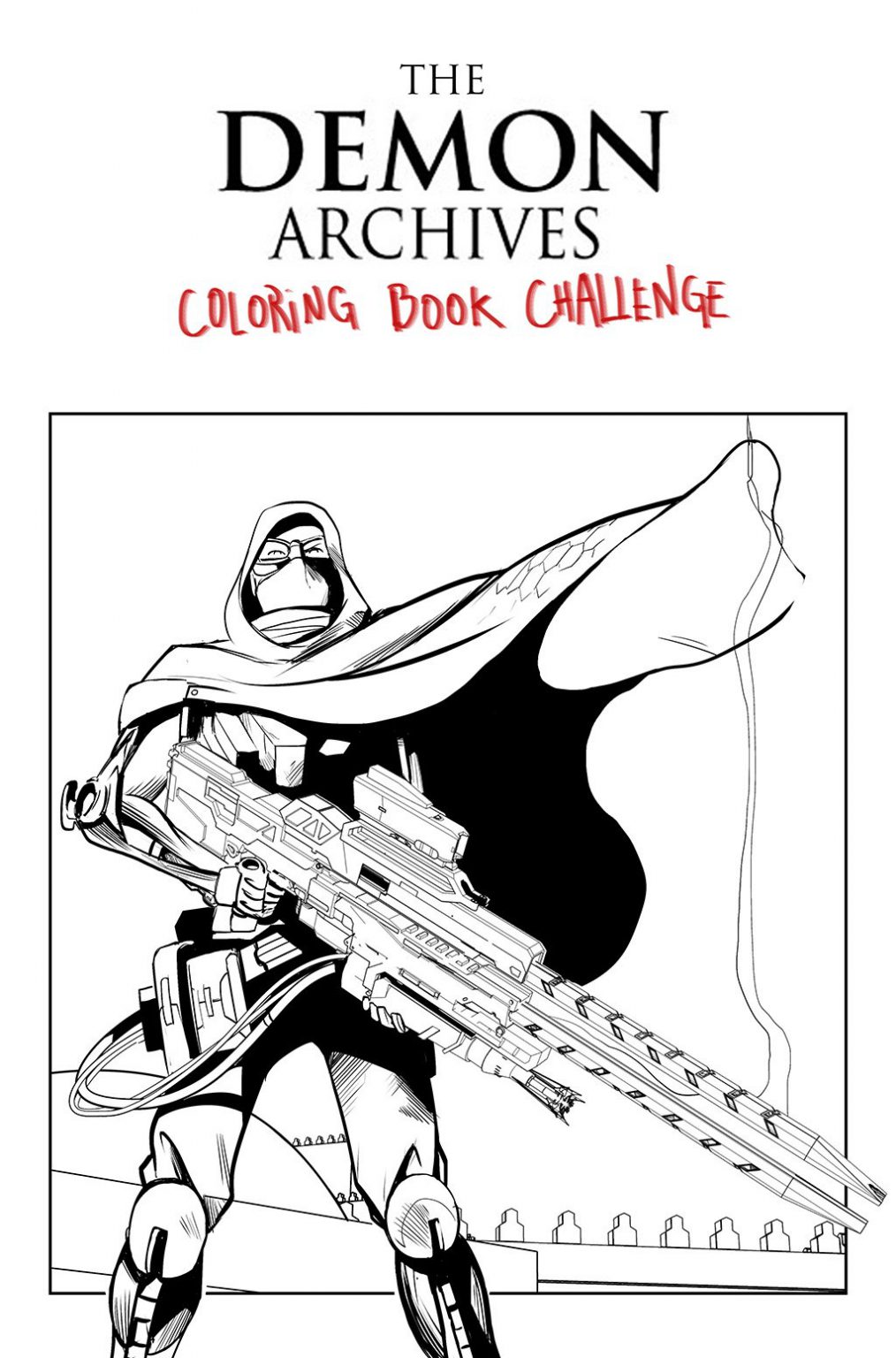 Intermission Coloring Book Challenge The Demon Archives